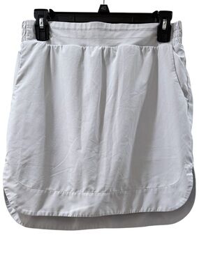 Athleta Stellar women’s Small light gray  lined skort